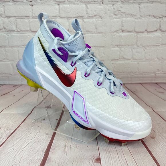 Nike Force Zoom Trout 9 Elite Metal Baseball Cleats Mens Size 7 (FV4575-106) - Picture 1 of 11